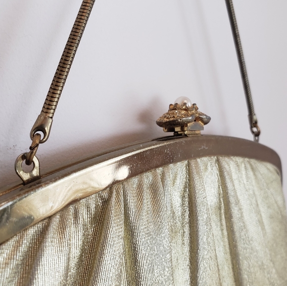 1950s gold Andes Vintage purse - Picture 4 of 7